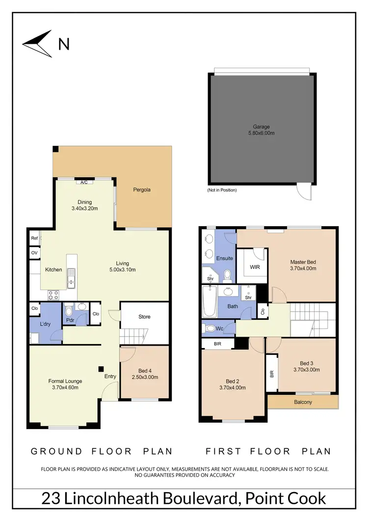 Floorplan of Homely house listing, 23 Lincolnheath Boulevard, Point Cook VIC 3030