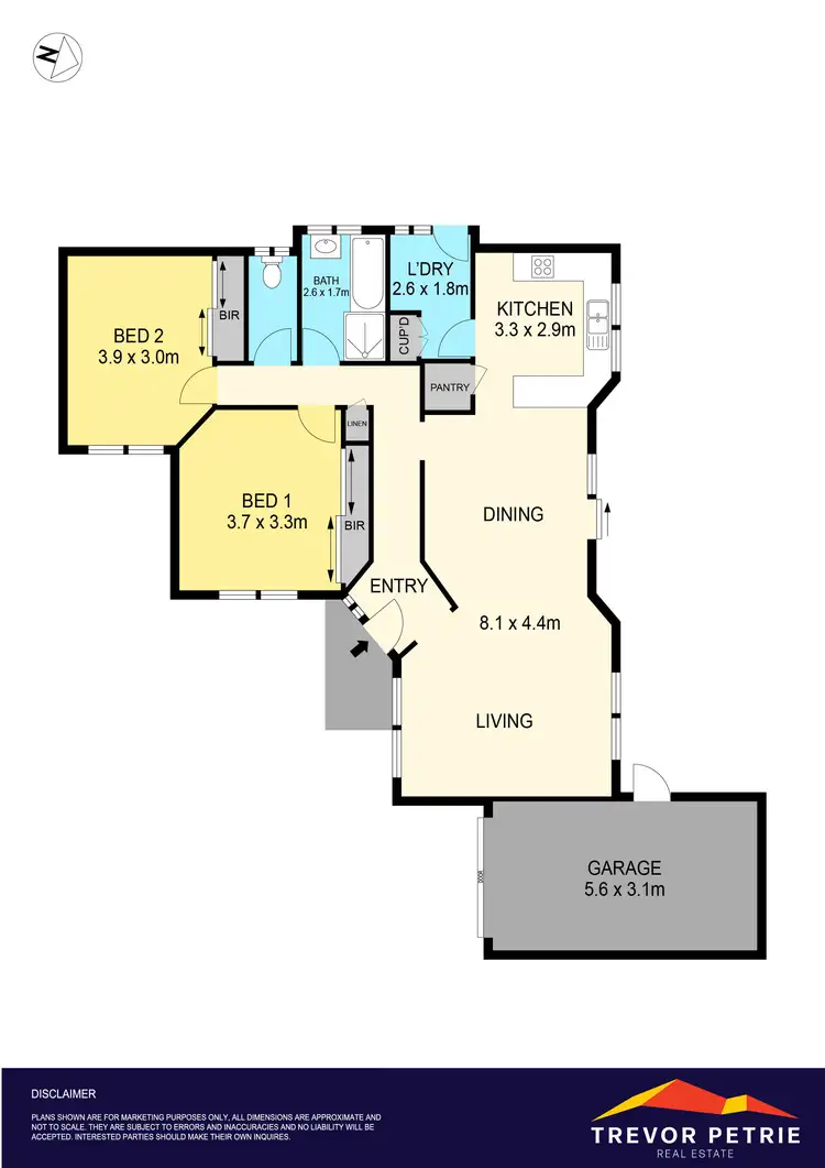 Floorplan of Homely unit listing, 4/1148 Geelong Road, Mount Clear VIC 3350