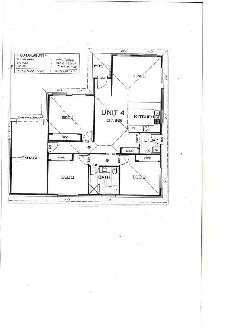 Floorplan of Homely villa listing, 148C Sampson Street, Orange NSW 2800