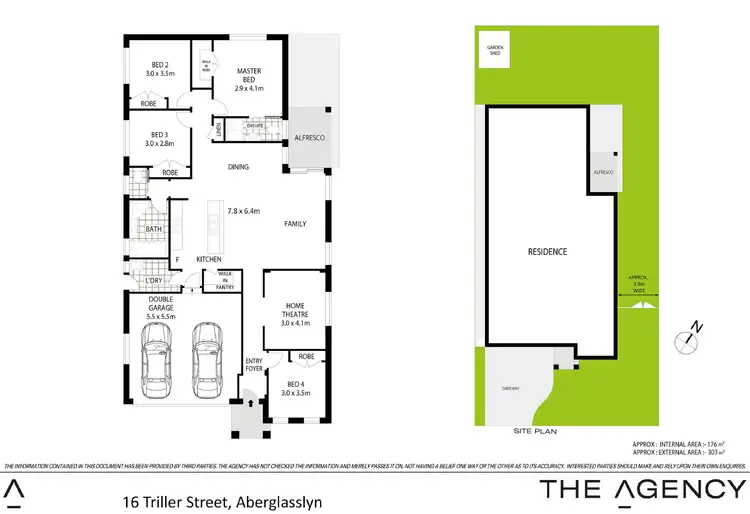 Floorplan of Homely house listing, 16 Triller Street, Aberglasslyn NSW 2320