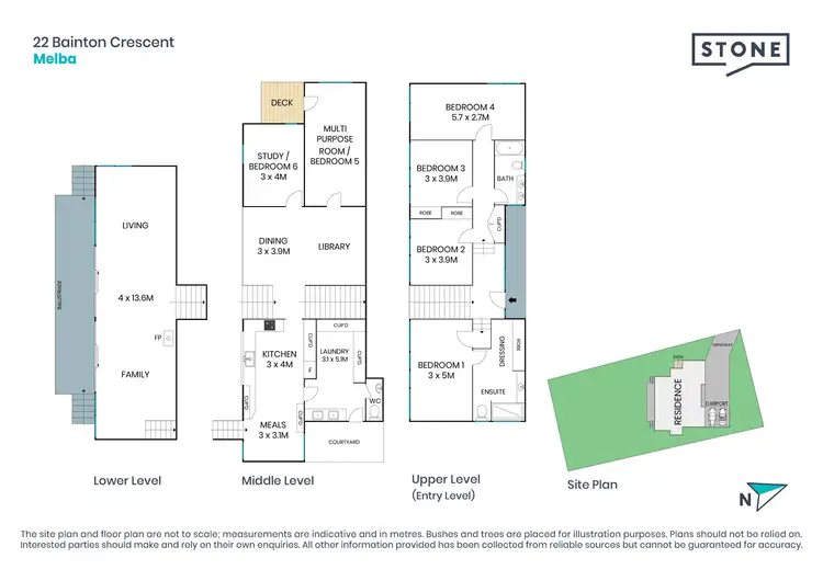 Floorplan of Homely house listing, 22 Bainton Crescent, Melba ACT 2615