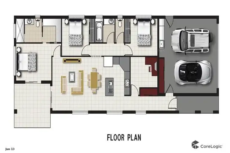 Floorplan of Homely house listing, 37 Starboard Street, Trinity Beach QLD 4879
