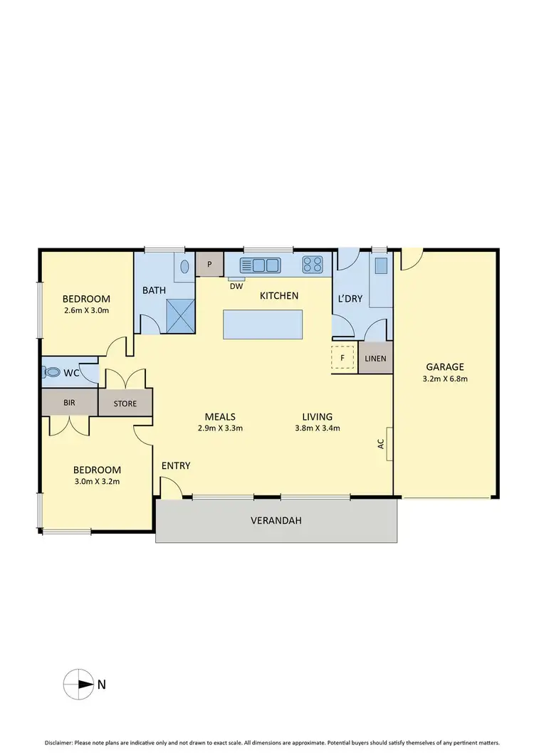 Floorplan of Homely unit listing, 4/18 Fisher Street, Gisborne VIC 3437