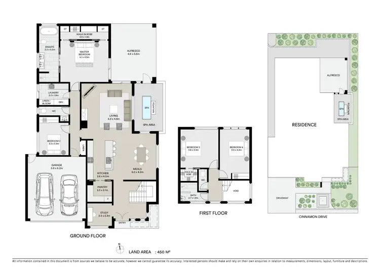 Floorplan of Homely house listing, 30 Cinnamon Drive, Lake Gardens VIC 3355