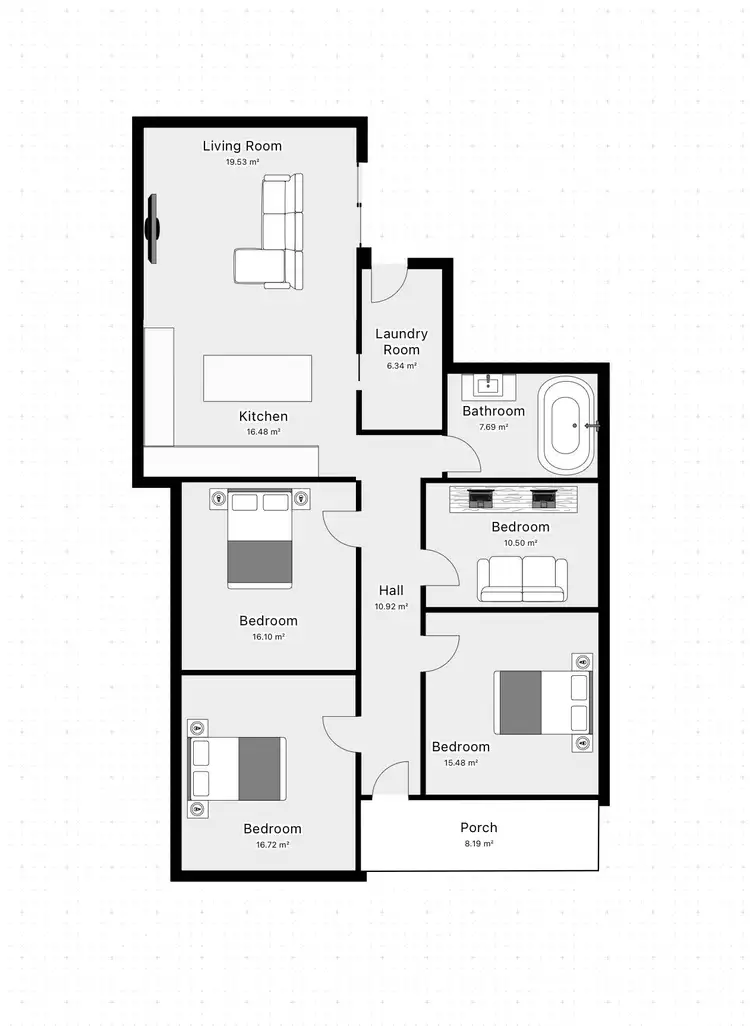 Floorplan of Homely house listing, 410 Raglan Parade, Warrnambool VIC 3280