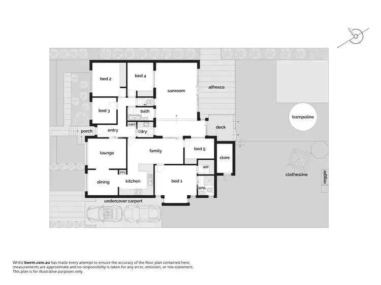 Floorplan of Homely house listing, 6 Phillimore Place, Charnwood ACT 2615