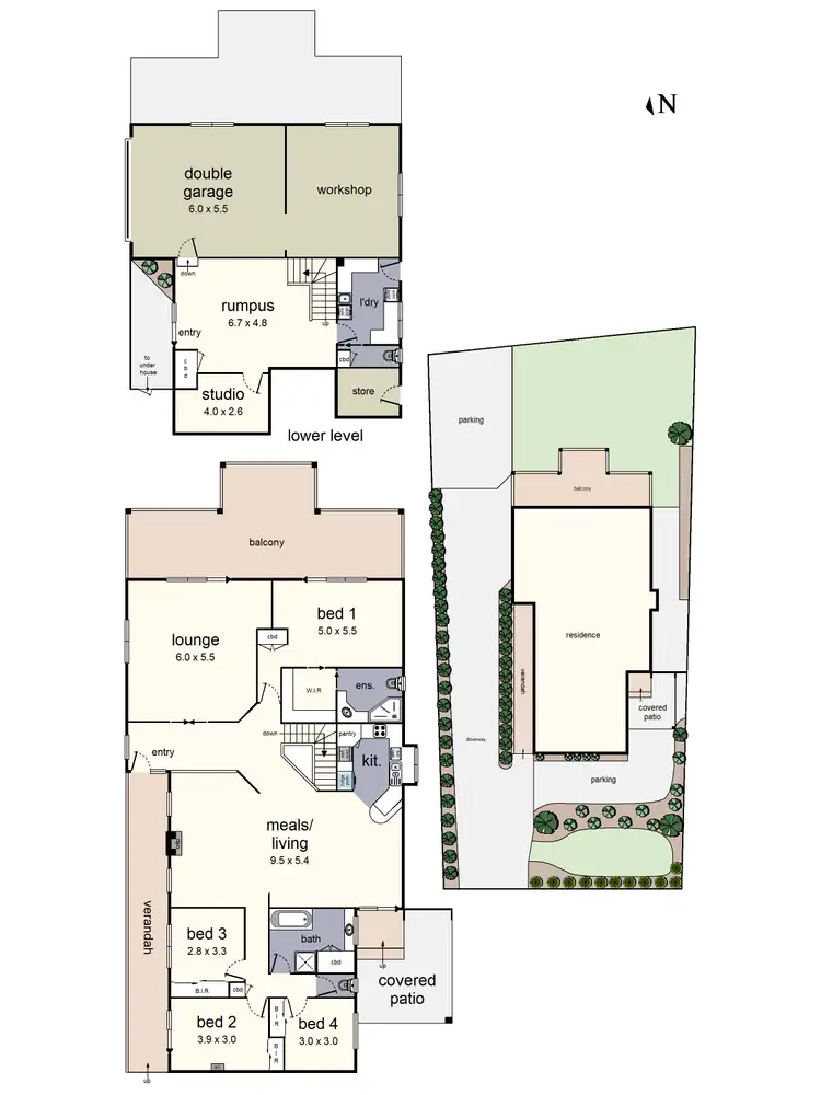 Floorplan of Homely house listing, 14 St Andrews Drive, Chirnside Park VIC 3116