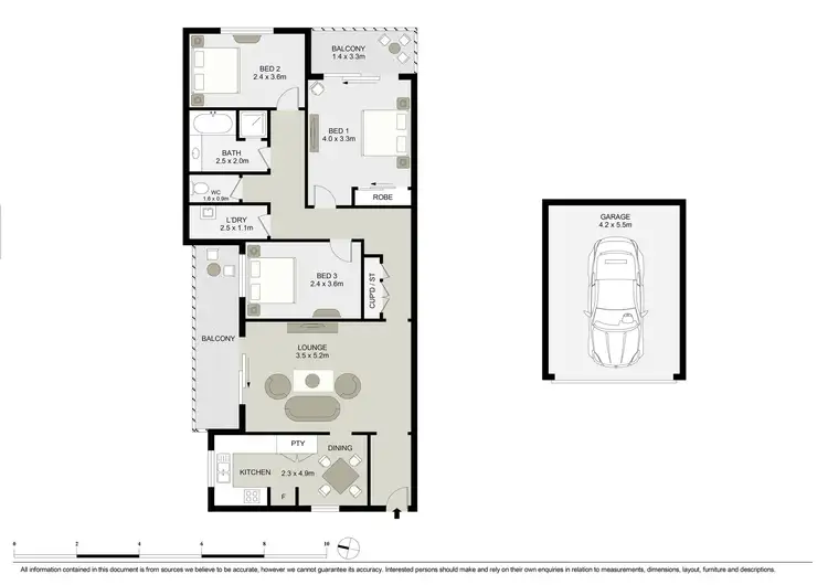 Floorplan of Homely apartment listing, 4/55 Sorrell Street, Parramatta NSW 2150