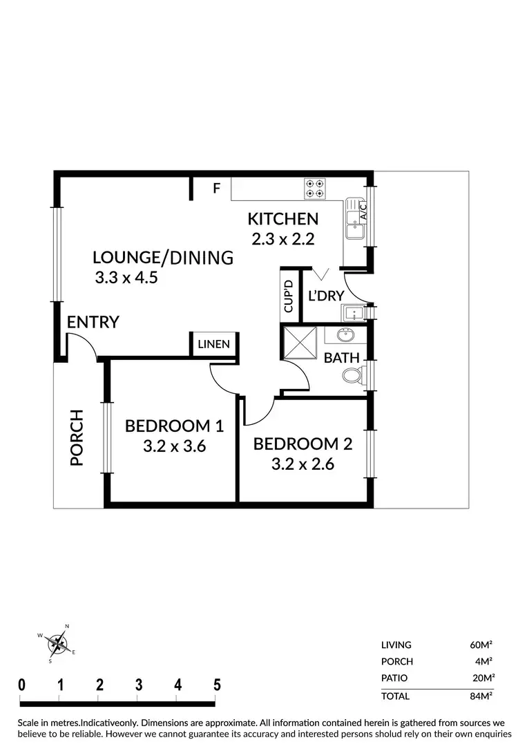 Floorplan of Homely unit listing, 3/64 Boucaut Avenue, Klemzig SA 5087