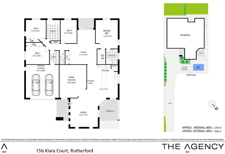 Floorplan of Homely house listing, 15B Klara Court, Rutherford NSW 2320