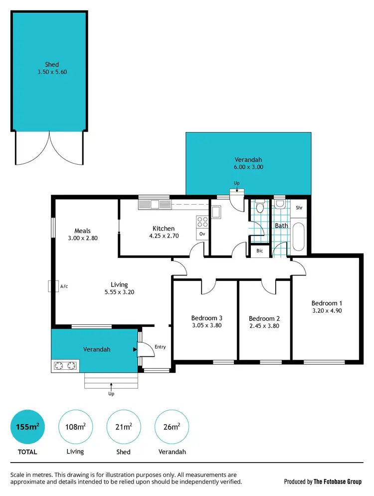 Floorplan of Homely house listing, 69 Davis Avenue, Christies Beach SA 5165