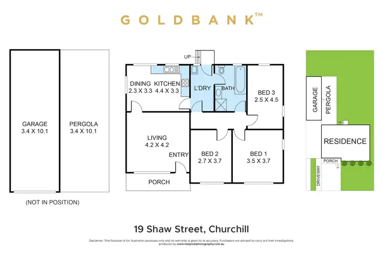Floorplan of Homely house listing, 19 Shaw Street, Churchill VIC 3842
