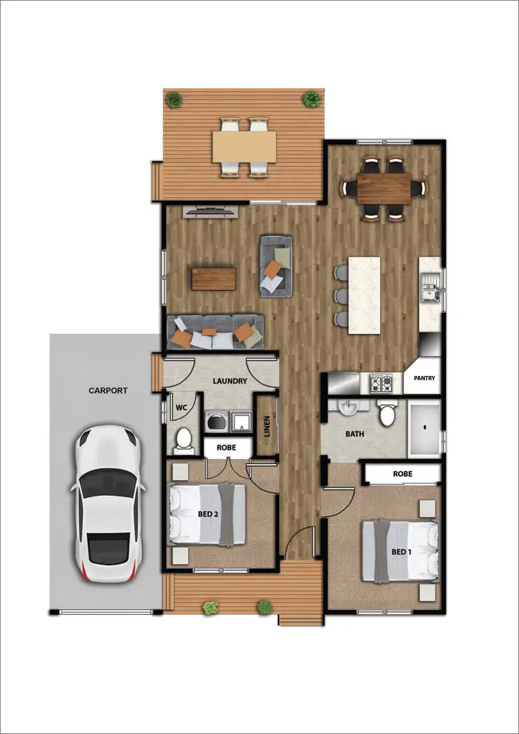 Floorplan of Homely house listing, 119/120 Derril Road, Portland VIC 3305