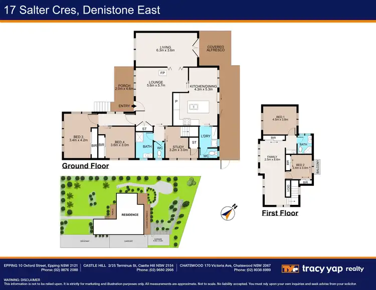 Floorplan of Homely house listing, 17 Salter Crescent, Denistone East NSW 2112