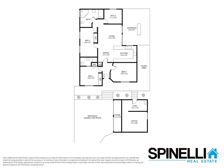 Floorplan of Homely house listing, 7 Echidna Place, Blackbutt NSW 2529