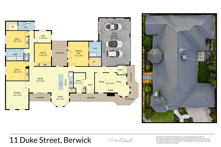 Floorplan of Homely house listing, 11 Duke Street, Berwick VIC 3806