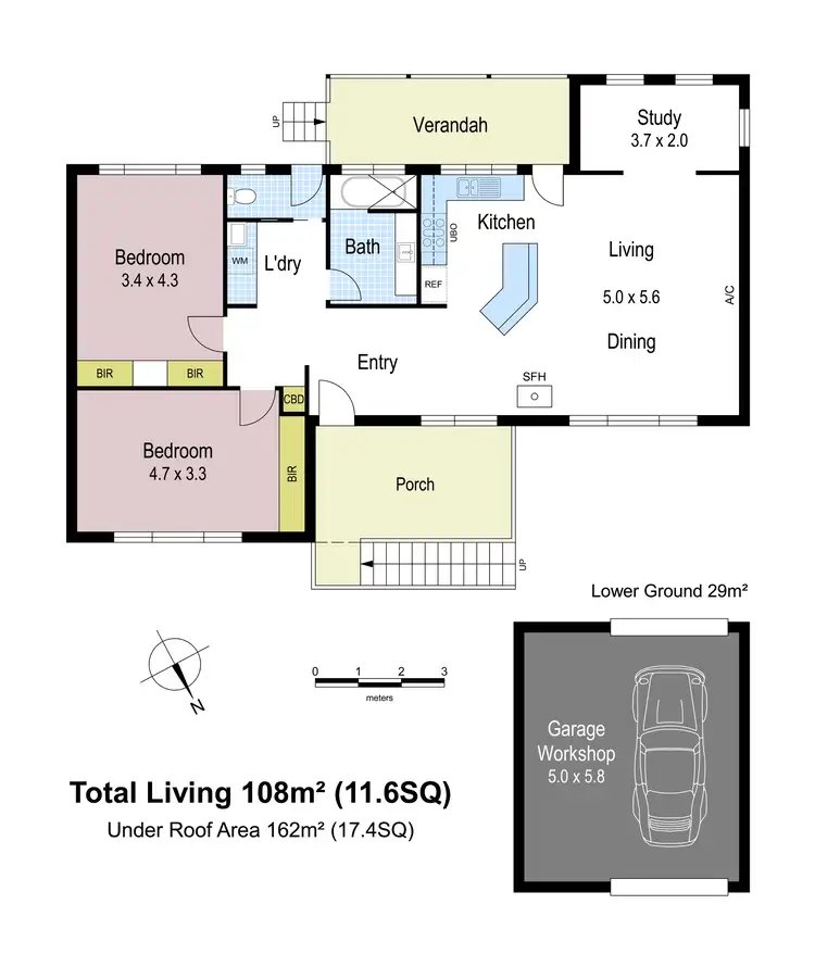Floorplan of Homely house listing, 148 Albert Road, Warragul VIC 3820