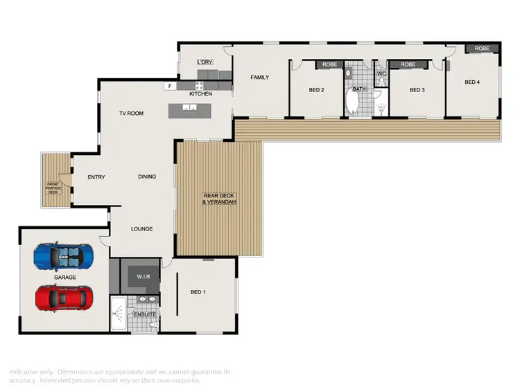 Floorplan of Homely house listing, 5 Hugh Place, Cashmere QLD 4500