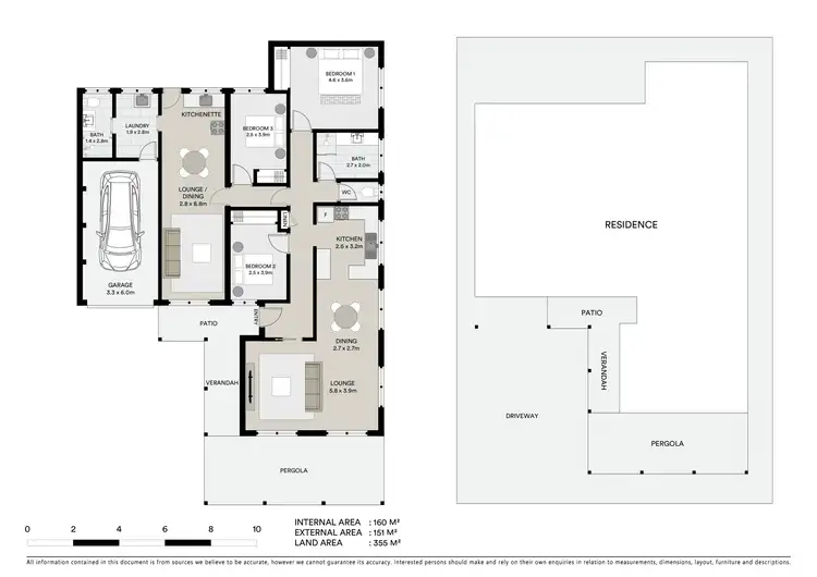 Floorplan of Homely villa listing, 1/47 Ogilvie Street, Terrigal NSW 2260
