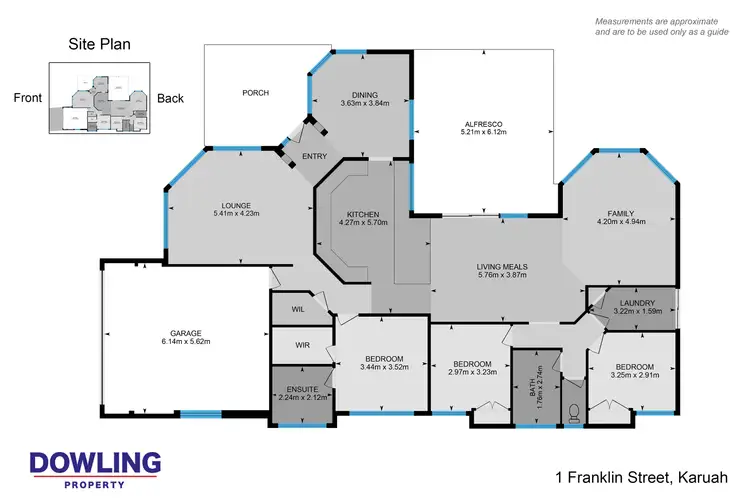 Floorplan of Homely house listing, 1 Franklin Street, Karuah NSW 2324