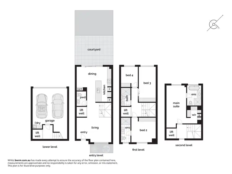 Floorplan of Homely townhouse listing, 69/17 Thynne Street, Bruce ACT 2617
