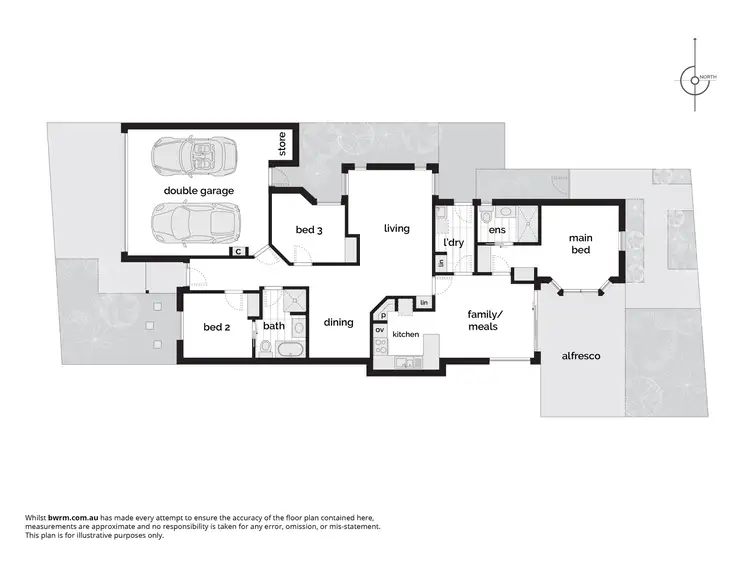 Floorplan of Homely townhouse listing, 15 Grounds Crescent, Greenway ACT 2900