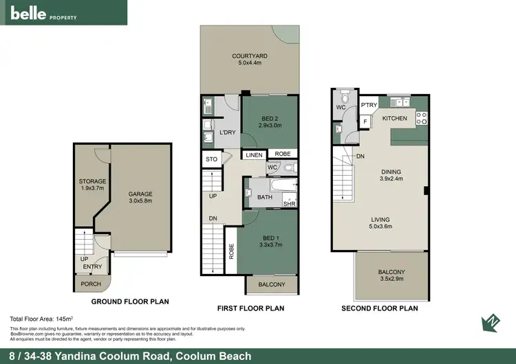 Floorplan of Homely unit listing, 8/34-38 Yandina Coolum Road, Coolum Beach QLD 4573