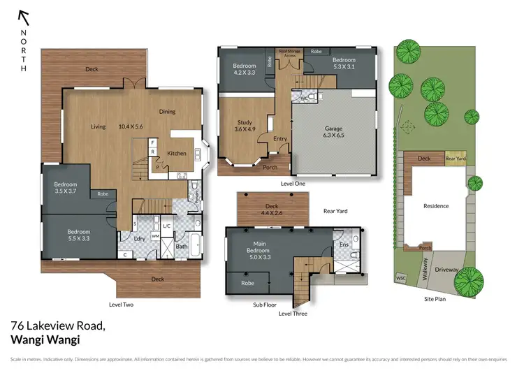 Floorplan of Homely house listing, 76 Lakeview Road, Wangi Wangi NSW 2267