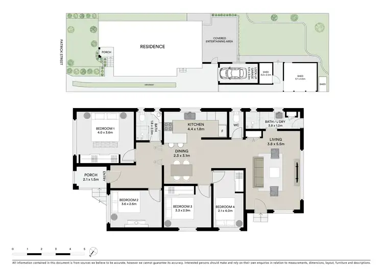 Floorplan of Homely house listing, 153 Patrick Street, Hurstville NSW 2220