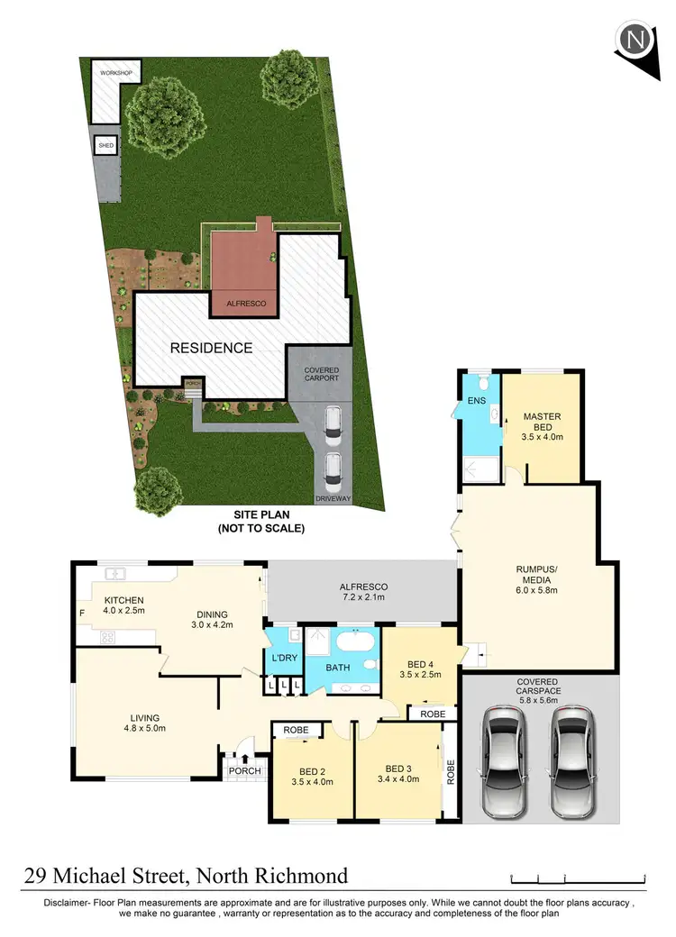 Floorplan of Homely house listing, 29 Michael Street, North Richmond NSW 2754