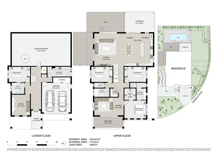Floorplan of Homely house listing, 44 Reginald Drive, Terrigal NSW 2260