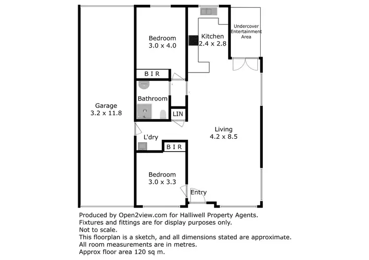 Floorplan of Homely unit listing, 2/1A Mulligan Drive, Spreyton TAS 7310