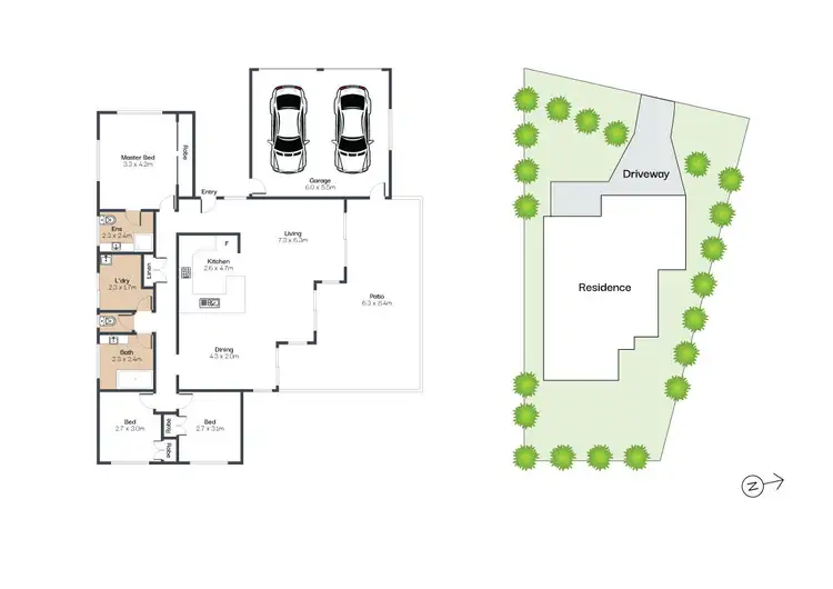 Floorplan of Homely house listing, 5 Columbia Drive, Sunrise Beach QLD 4567