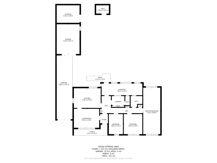 Floorplan of Homely house listing, 5 Helpmann Avenue, Mount Gambier SA 5290