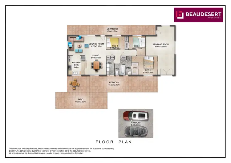 Floorplan of Homely house listing, 1-5 Redmond Place, Kooralbyn QLD 4285