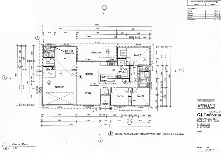Floorplan of Homely house listing, 23 Legend Drive, Adare QLD 4343