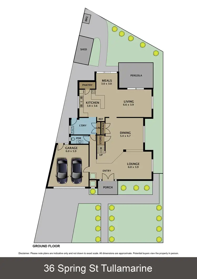 Floorplan of Homely house listing, 36 Spring Street, Tullamarine VIC 3043