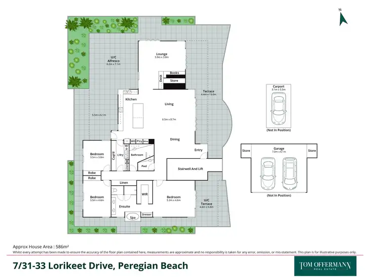Floorplan of Homely unit listing, 7/31-33 Lorikeet Drive, Peregian Beach QLD 4573