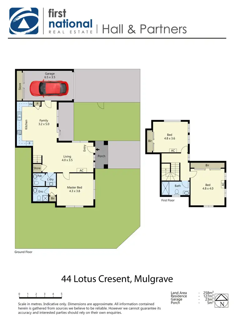 Floorplan of Homely townhouse listing, 44 Lotus Crescent, Mulgrave VIC 3170