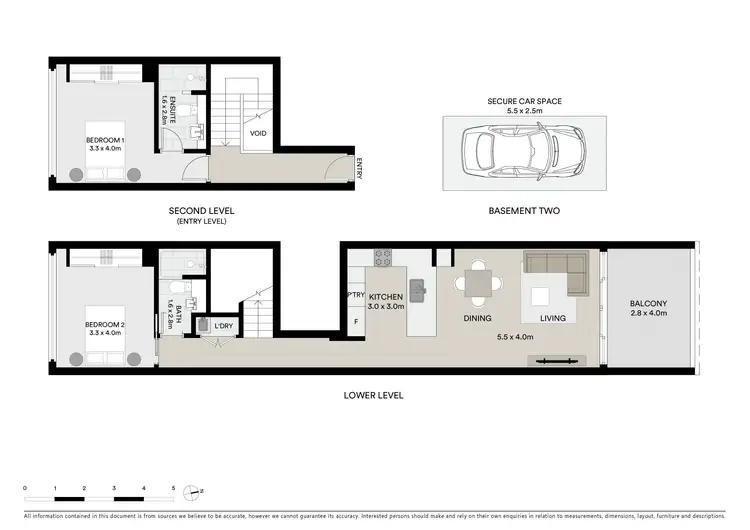 Floorplan of Homely apartment listing, 213/5 O'Dea Avenue, Zetland NSW 2017