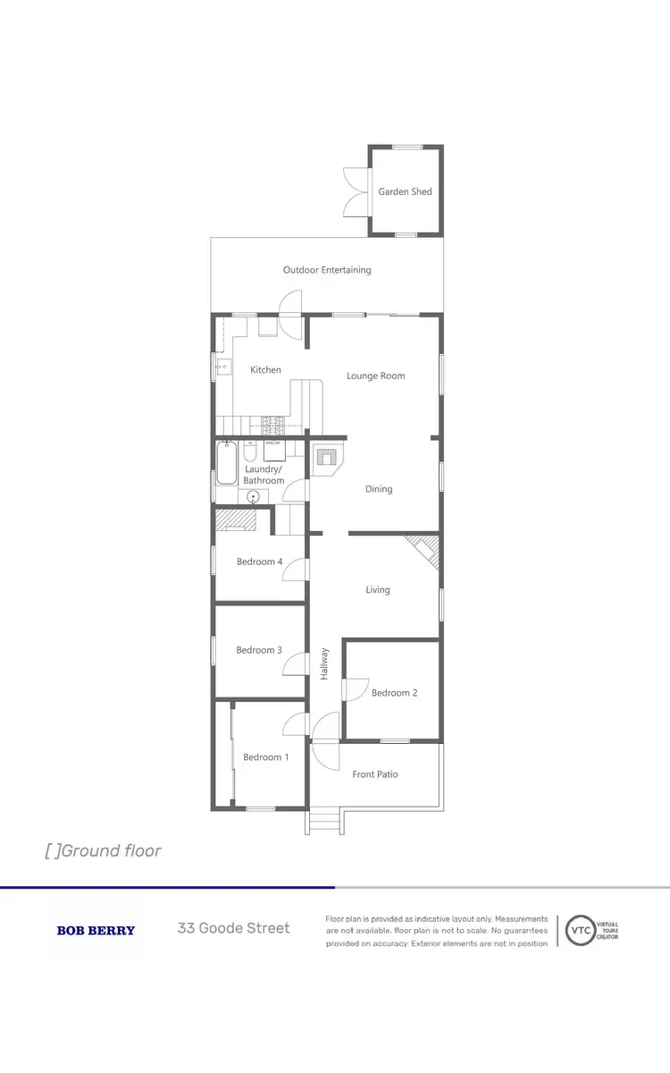 Floorplan of Homely house listing, 33 Goode Street, Dubbo NSW 2830