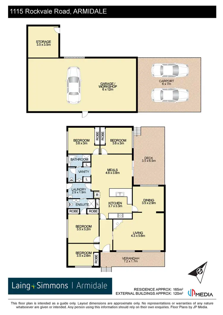 Floorplan of Homely land listing, 1115 Rockvale Road, Armidale NSW 2350
