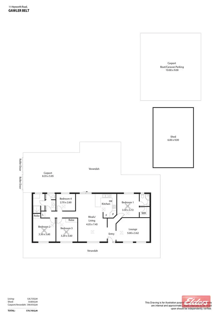 Floorplan of Homely house listing, 11 Heyworth Road, Gawler Belt SA 5118