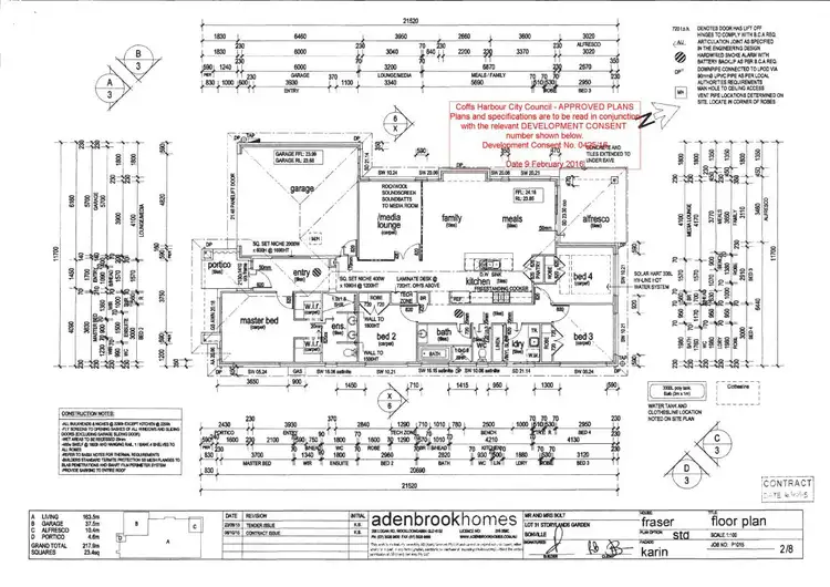 Floorplan of Homely house listing, 56 Mimiwali Drive, Bonville NSW 2450