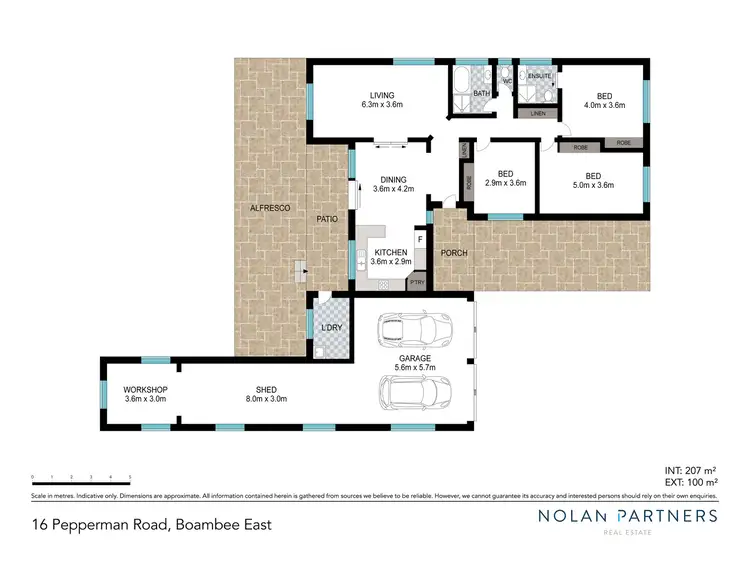 Floorplan of Homely house listing, 16 Pepperman Road, Boambee East NSW 2452