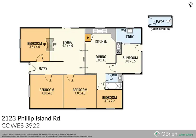 Floorplan of Homely house listing, 2123 Phillip Island Road, Cowes VIC 3922
