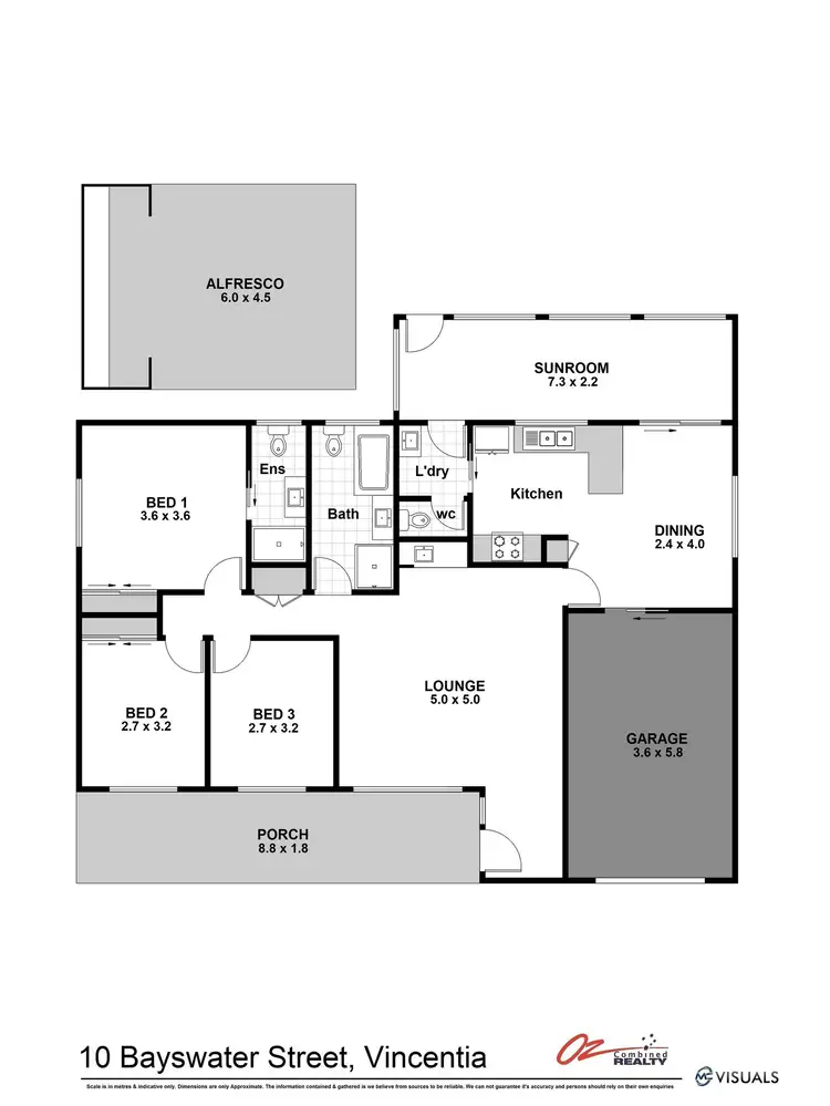 Floorplan of Homely house listing, 10 Bayswater Street, Vincentia NSW 2540