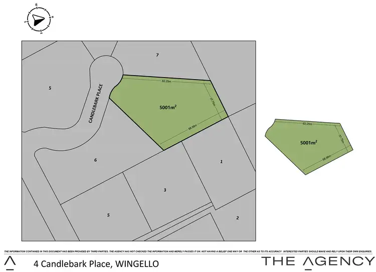 Floorplan of Homely land listing, 4 Candlebark Place, Wingello NSW 2579