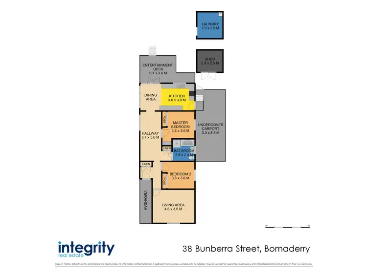 Floorplan of Homely house listing, 38 Bunberra Street, Bomaderry NSW 2541