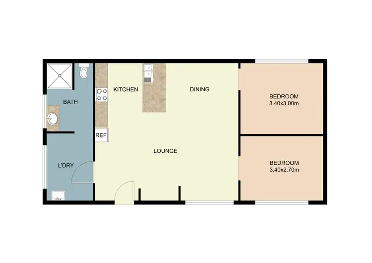 Floorplan of Homely rural property listing, 54 Bluegum Crescent, Bonnie Doon VIC 3720